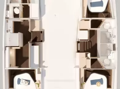 Noleggio a Frenchtown – Fountaine Pajot Fountaine Pajot FP 44 Maestro - 3 cab. su SamBoat