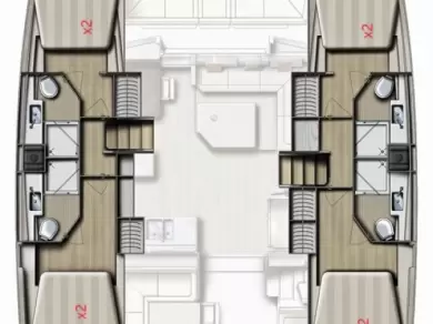 Noleggiare una Bali Bali 4.5 a Port de Pollença