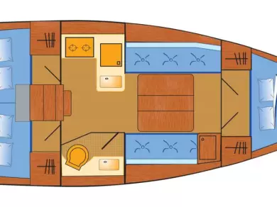 Noleggio barche Dufour Dufour 350 Grand Large a Flensburg su Samboat