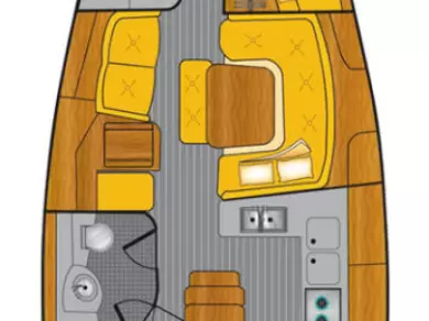 Noleggio Barca a vela Jeanneau con patente nautica