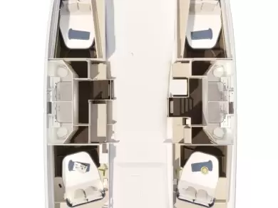 Noleggio Catamarano Fountaine Pajot con patente nautica