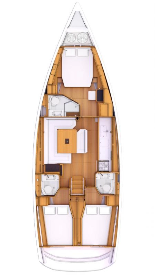 Noleggio barche Fethiye economico Sun Odyssey 479 - 3 cab.
