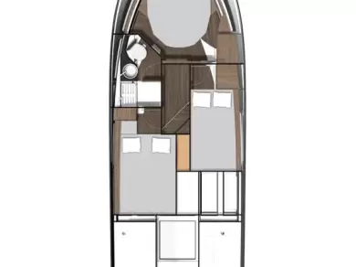 Noleggio Barca a motore Jeanneau con patente nautica