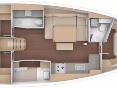 Noleggiare una Dufour Dufour 430 Grand Large a Palermo