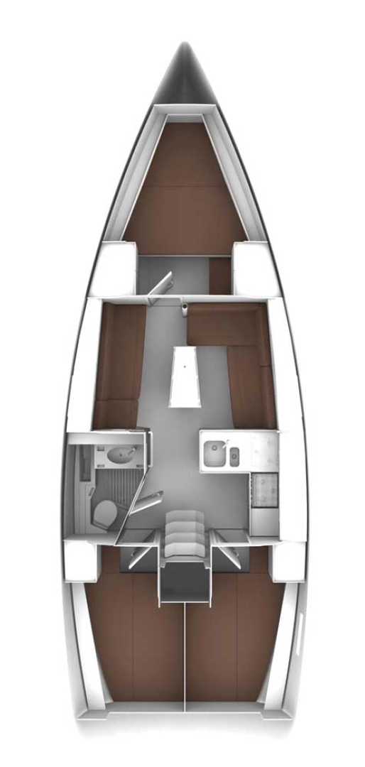 Noleggio barche Jezera economico Cruiser 37