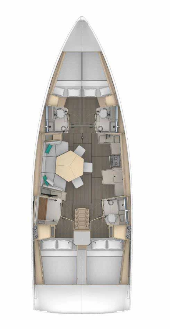 Noleggio barche Dufour Dufour 44 a Trogir su Samboat