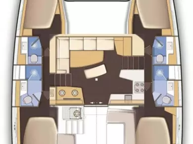 Noleggio barche Lagoon Lagoon 42 a Sebenico su Samboat