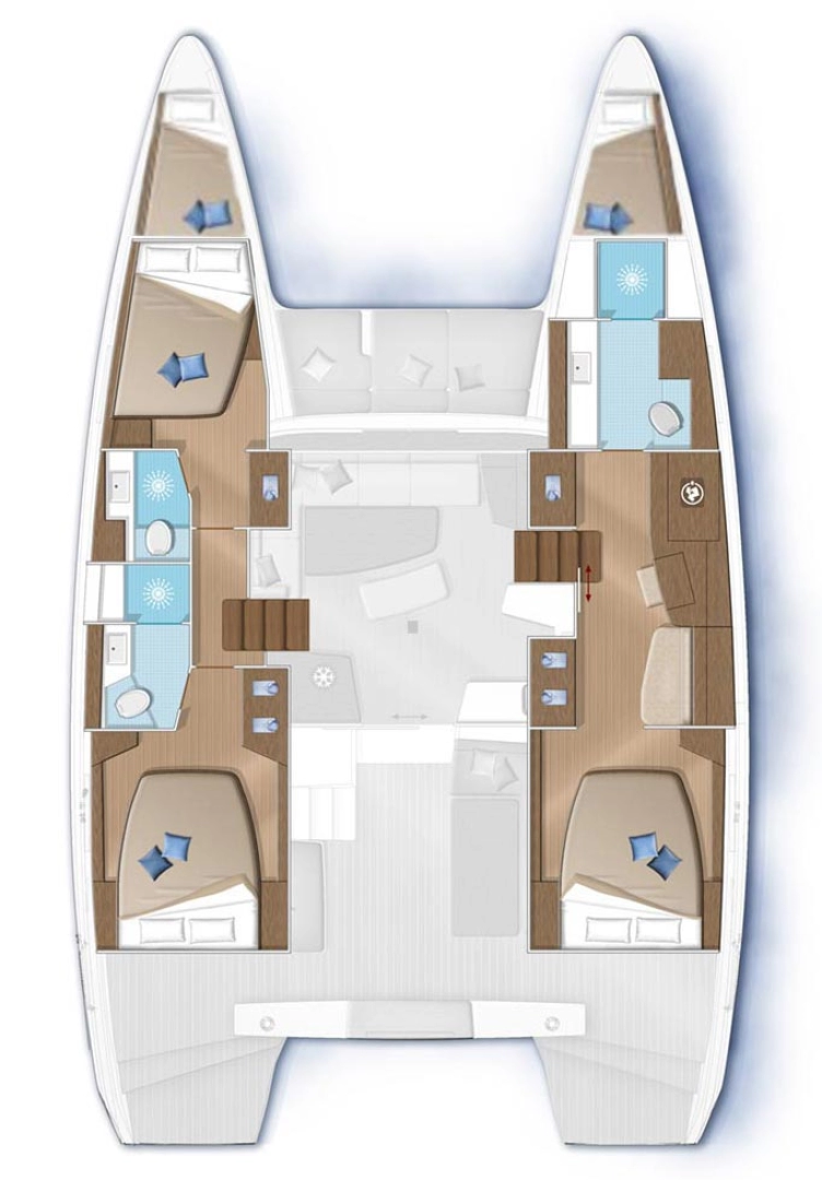 Noleggio Catamarano a Sebenico – Lagoon Lagoon 42