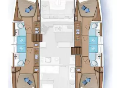 Noleggio Catamarano Lagoon con patente nautica