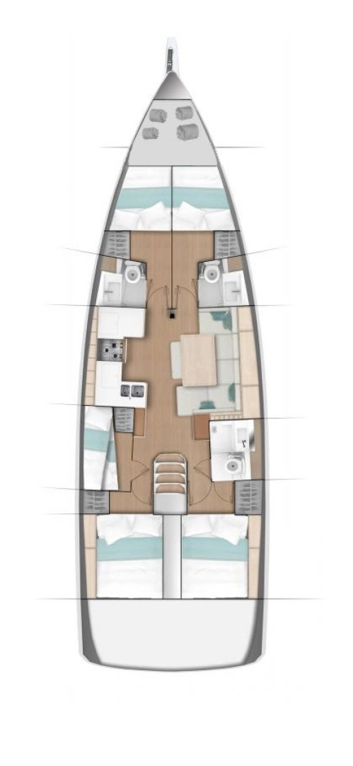Noleggio barche Jeanneau Sun Odyssey 490 a Jezera su Samboat