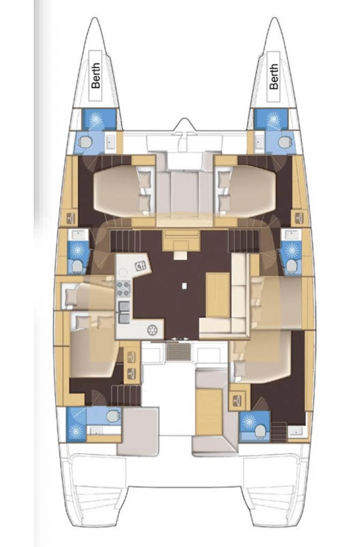 Noleggio barche Road Town economico Lagoon 52 F