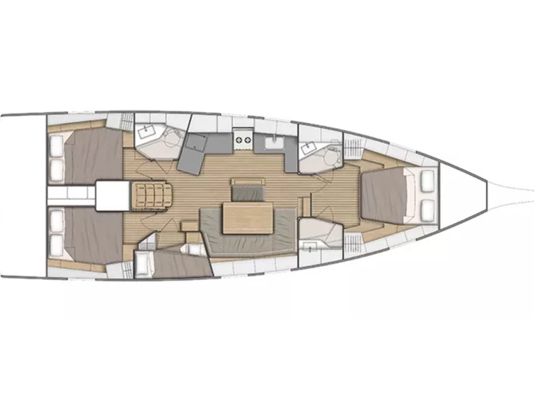 Noleggio barche Ellinikó economico Oceanis 46.1