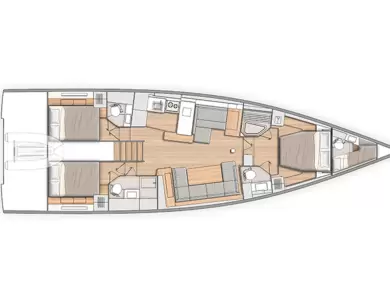 Noleggio Barca a vela a Road Town – Bénéteau Oceanis 54