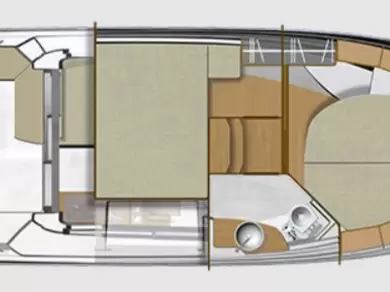 Noleggio Barca a motore Bénéteau con patente nautica