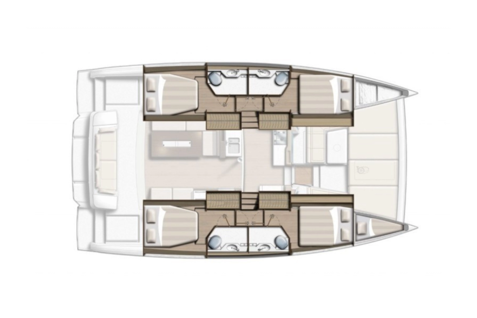 Noleggiare una Bali Bali 4.2 a Zaravecchia (Biograd)