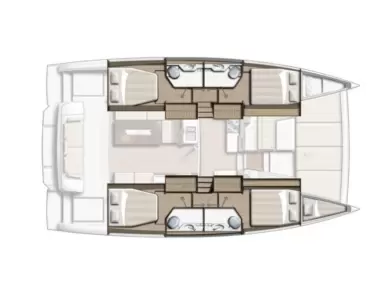 Noleggiare una Bali Bali 4.2 a Zaravecchia (Biograd)