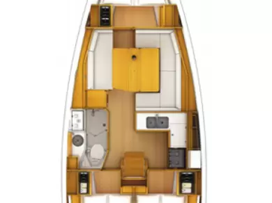 Noleggio barche Sukošan economico Sun Odyssey 379