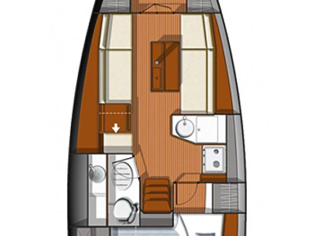 Jeanneau Sun Odyssey 33i da affittare a  Isola