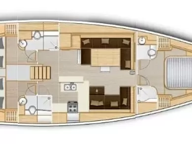 Hanse Hanse 588 da affittare a  Kos