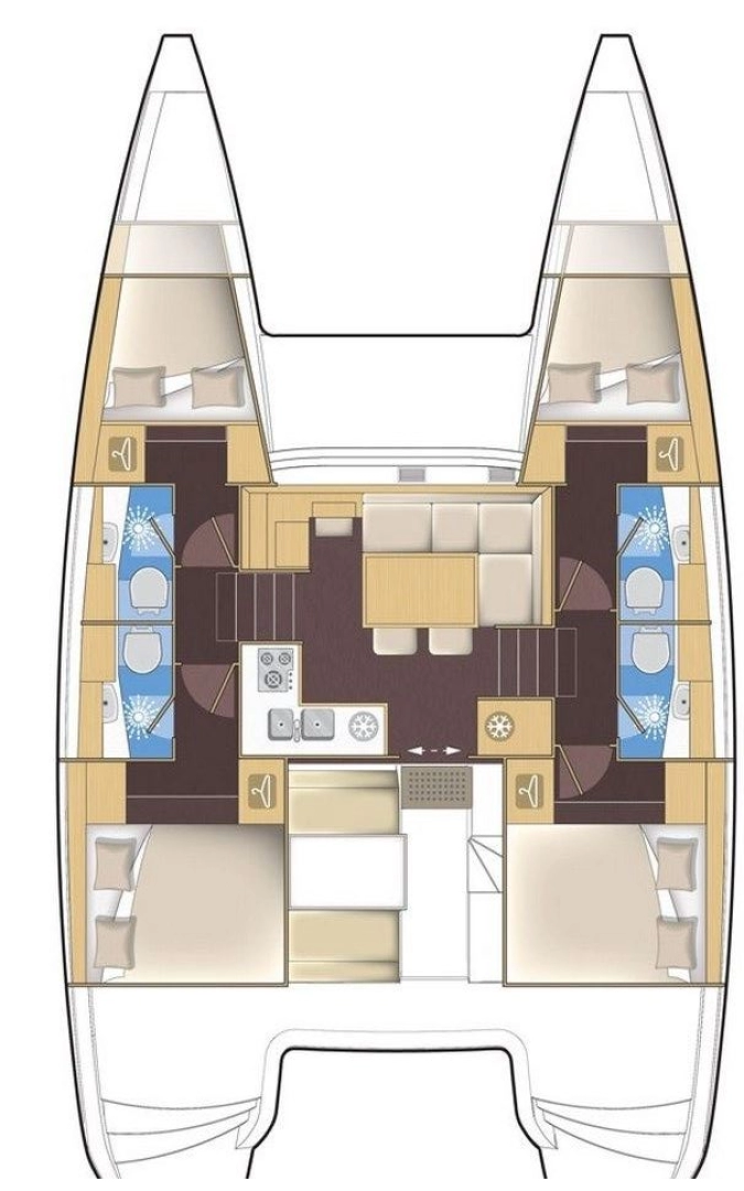 Noleggio barche Lagoon Lagoon 39 a Kos su Samboat
