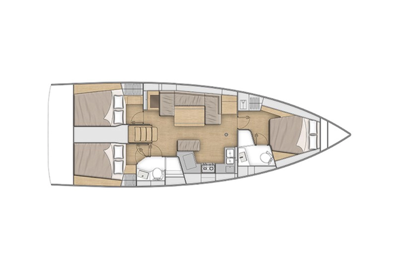 Noleggio Barca a vela a Lefkáda – Bénéteau Oceanis 40.1