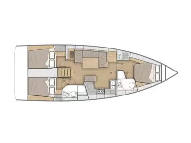 Noleggio Barca a vela a Lefkáda – Bénéteau Oceanis 40.1