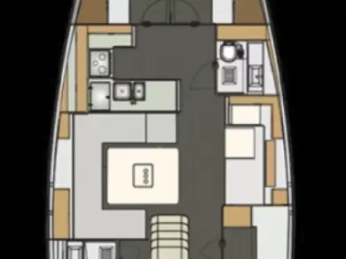 Noleggio Barca a vela a Zara – Elan Impression 50