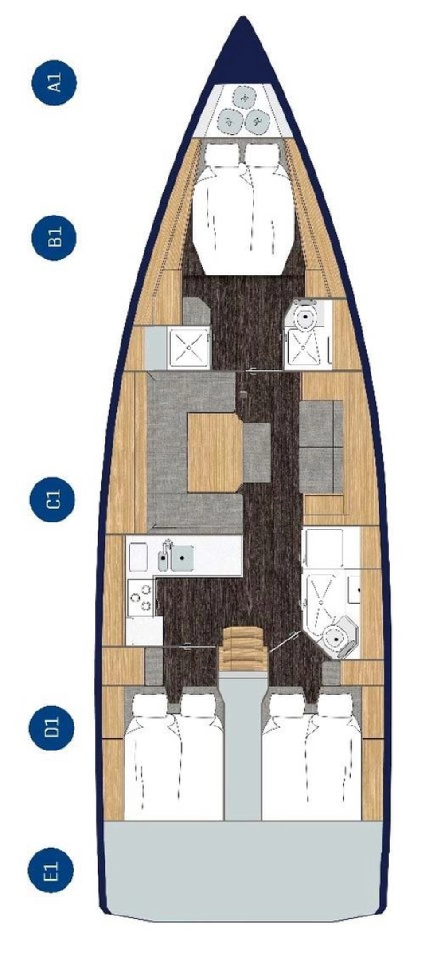 Noleggio a Zara – Bavaria Bavaria C45 su SamBoat