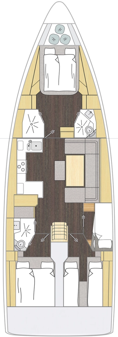 Noleggiare una Bavaria Bavaria C46 a Zara