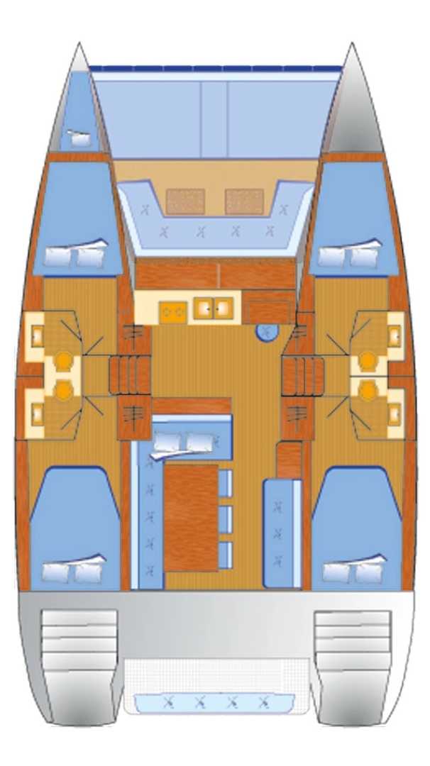 Catamarano a noleggio a Rogosnizza al miglior prezzo