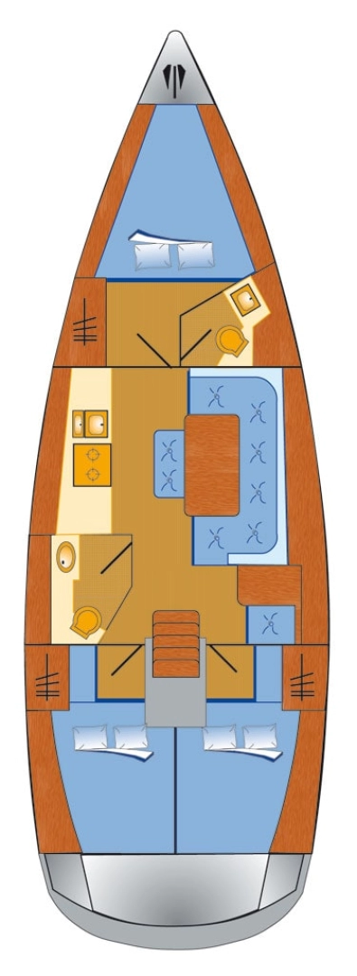 Noleggio Barca a vela a Pola – Bavaria Cruiser 41