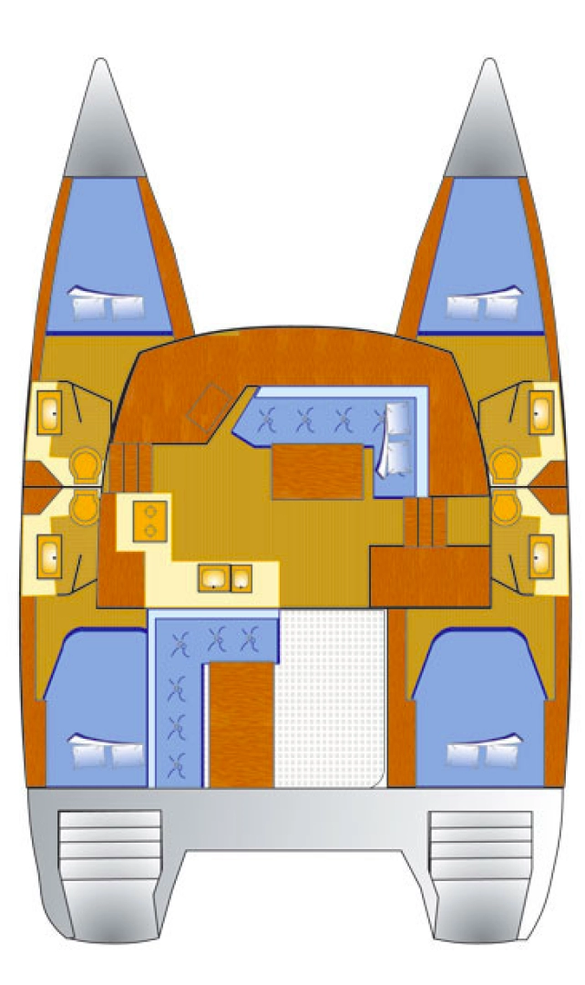 Noleggiare una Fountaine Pajot Lucia 40 a Punat