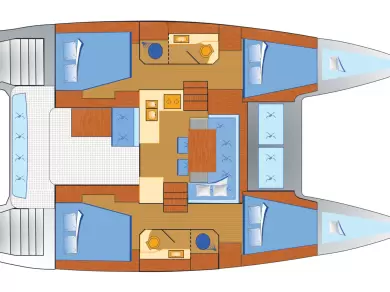 Noleggio barche Punat economico Lagoon 40