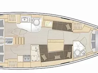 Hanse Hanse 418 da affittare a  Lefkáda