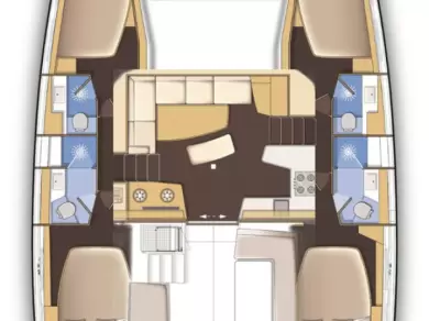 Noleggio a Álimos – Lagoon Lagoon 42 su SamBoat