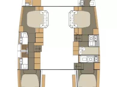 Noleggiare una Dufour Dufour Catamarans 48 Sail a Primošten