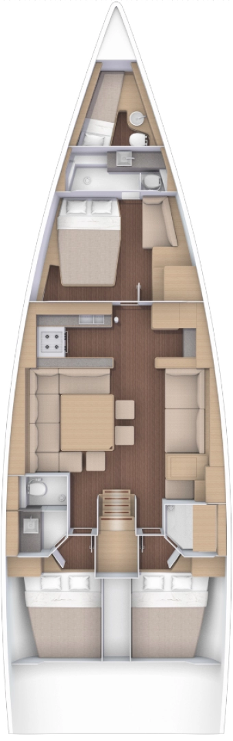 Noleggio Barca a vela a Primošten – Dufour Dufour 56 Exclusive