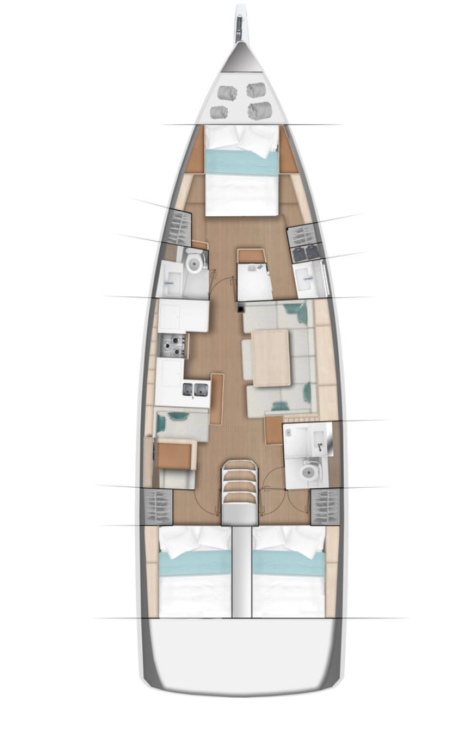 Noleggio a Primošten – Jeanneau Sun Odyssey 490 su SamBoat