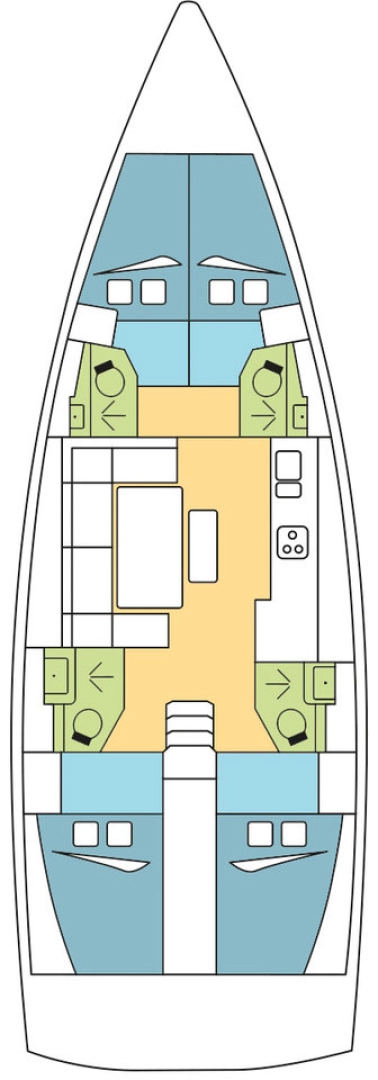 Noleggiare una Dufour Dufour 460 Grand Large a Kos