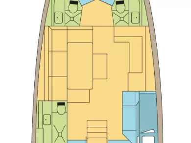 Noleggiare una Dufour Dufour 470 a Lefkáda
