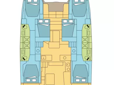 Noleggio Catamarano Lagoon con patente nautica