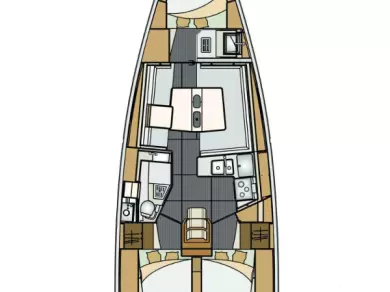 Noleggio Barca a vela Elan con patente nautica