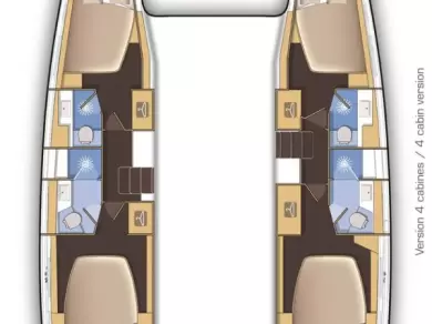 Noleggio barche Primošten economico Lagoon 42