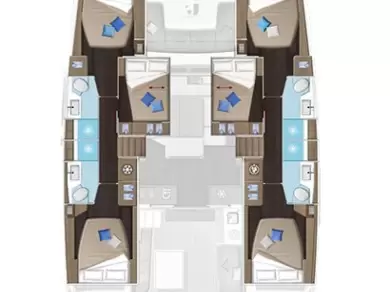 Noleggio Catamarano Lagoon con patente nautica