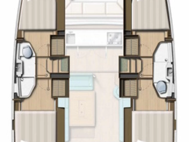 Noleggio Catamarano a Ðuraševići – Bali Bali Catsmart