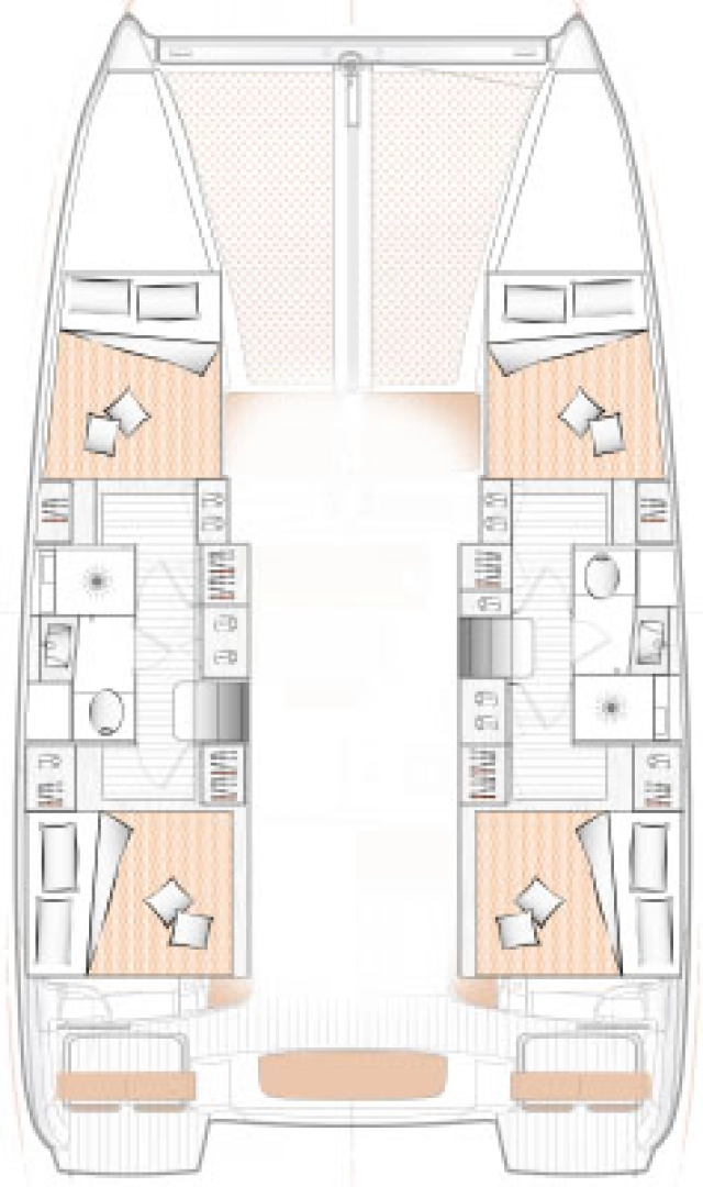 Noleggio Catamarano con o senza skipper Excess a Ðuraševići