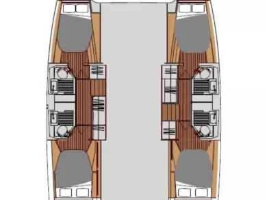 Fountaine Pajot Astrea 42 da affittare a  Zara