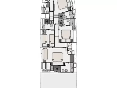Noleggio a Podstrana – Azimut Azimut 78 Fly - 4 + 1 cab. su SamBoat