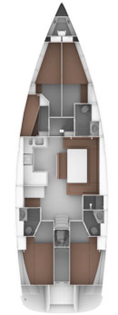 Noleggio Barca a vela Bavaria con patente nautica