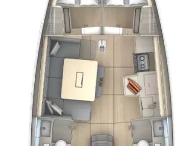 Noleggio Barca a vela Dufour con patente nautica